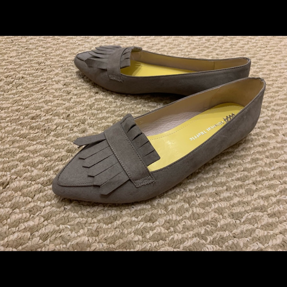 Suede Flats